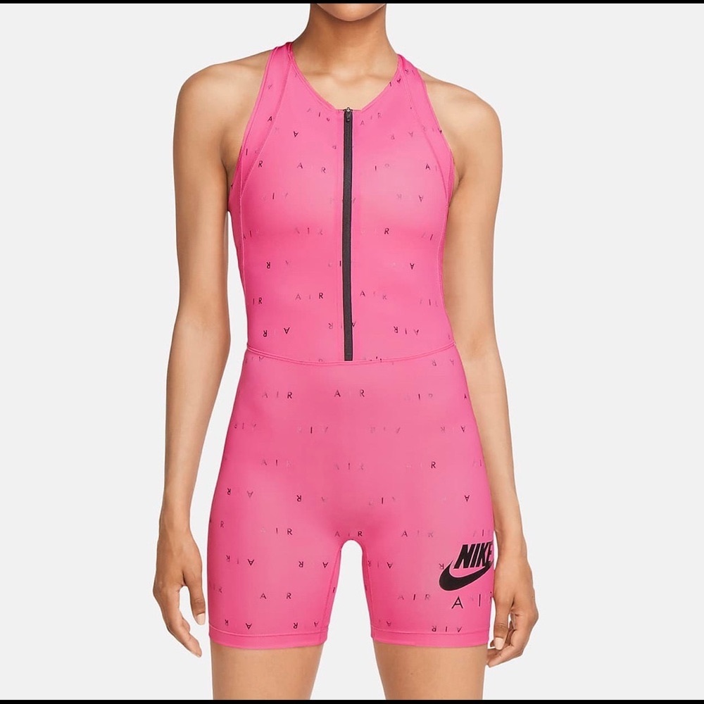 Pink Nike romper